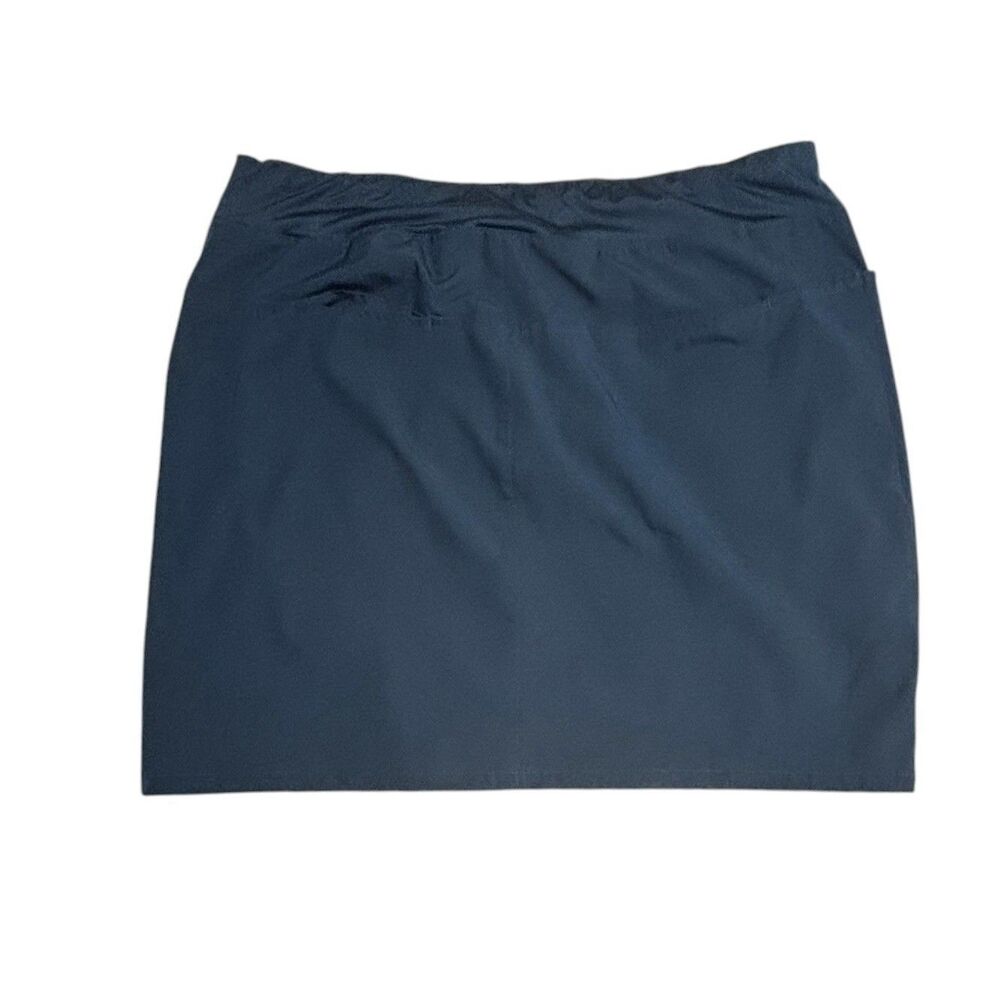 Tee Time Performance Golf Skort LG Teal Blue Green Tennis Skirt Built-in Shorts